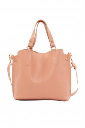 Bagmori Pudra Üç Bölmeli Çıtçıt Detaylı Çanta thumbnail 1