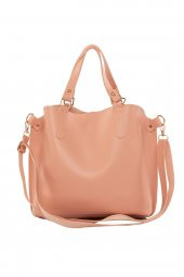 Bagmori Pudra Üç Bölmeli Çıtçıt Detaylı Çanta thumbnail 4