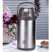 Cooker 3,5 Litre Pompalı Çelik Termos Çay Termosu Su Termosu termos - 1