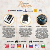 Würth Araç Arıza Tespit Cihazı Bluetooth Wow - Ağır Vasıta Kablo Seti - 4