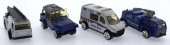 4Lü Die Cast Polis Seti - 6