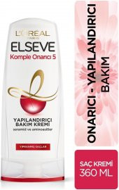 Loreal Elseve Saç Kremi Komple 5 Onarıcı 360 Ml - 1