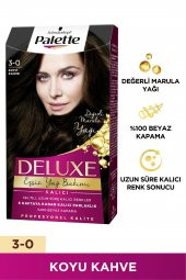 Palette Deluxe Saç Boyası 3-0 Koyu Kahve - 2