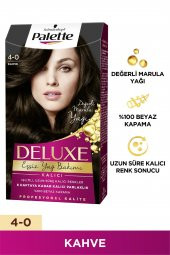 Palette Deluxe Saç Boyası 4-0 Kahve - 1