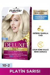 Palette Deluxe Saç Boyası 10-2 Platin Sarısı - 1