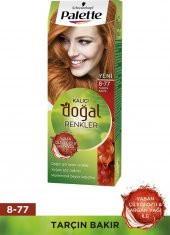 Palette Natural Doğal Renkler Saç Boyası 8-77 Tarçın Bakır - 1