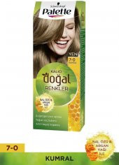 Palette Natural Doğal Renkler Saç Boyası 7-0 Kumral - 1