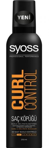 Syoss Saç Köpüğü Curl Control Bukle Belirginleştirici 250 Ml - 2