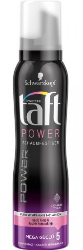 Taft Köpük Power Cashmere Mega Güçlü Tutuş 150 Ml - 2