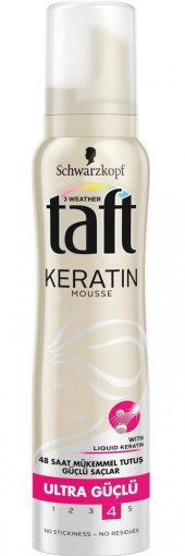 Taft Köpük Keratın Güçlü Saçlar Ultra Güçlü 150 Ml - 2