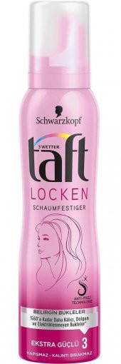 Taft Köpük Curl Flex Belirgin Bukleler Ekstra Güçlü 150 Ml - 1