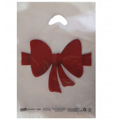 FİYONK Baskılı ekonomik ORTA BoY HIŞIR POŞET 26x38cm (100 adet) - 1