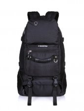 Local Lion Kamp Dağ Seyahat Sırt Çantası Siyah - 1