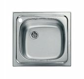 TEKA E50 1B 46,5X44 PASLANMAZ ÇELİK EVYE SOL BATARYA ÇIKIŞLI - 1