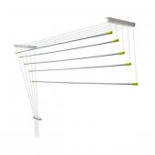 5 Çubuklu 125 Cm Çukurova Asansörlü Çamaşır Kurutma Askısı - 2
