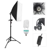 YouTube Video ve Fotoğraf 50x70 Softbox Sürekli Işık 85w - 1