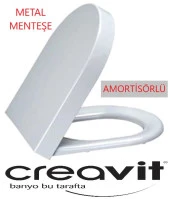 Creavit GR5001-Tp325 Gömme Rezervuar Seti 5li Metal Menteşe Hisar Amsortisörlü - 6