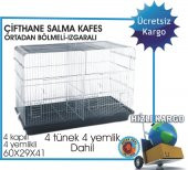 Çifthane Salma Kafes (Ortadan Bölmeli) Üretim Kafesi - 1