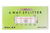 SWAT F10226 1/6 Splitter 5-2500 Mhz - 3