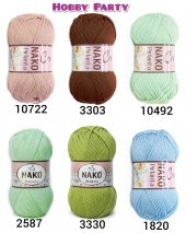 Nako Pırlanta Örgü İpi 100 gr Renk Seçenekli - 7