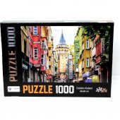 GALATA KULESİ 1000 Parça PUZZLE (Yapıştırıcı HEDİYELİ) (ŞOK FİYAT!!) - 1