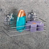 Banyo Duş Rafı Vantuzlu Banyo Rafı Vakumlu Banyo Rafı Köşeliği Şa - 2