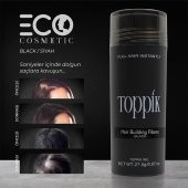 Toppik Siyah 27,5 Gr Saç Tozu Fiberi Topik Made İn Usa Amerikan Malı - 3