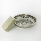 Shark Anadolu Beyaz Bakır Hamam Tası - 6