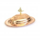 Shark Anadolu El Dövmesi Hanedan Klasik Bakır Sahan - 1