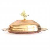 Shark Anadolu El Dövmesi Hanedan Klasik Bakır Sahan - 4