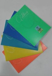 GİPTA 60/4 A4 MICA KAPAK DEFTER KARELİ - 1