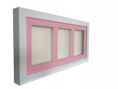 Beyaz 3 bölmeli çerçeve - 2