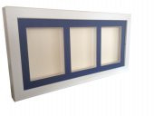 Beyaz 3 bölmeli çerçeve - 4