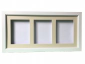 Beyaz 3 bölmeli çerçeve - 5
