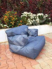 PUFUMO RELAX ARMUT KOLTUK GRİ - 2