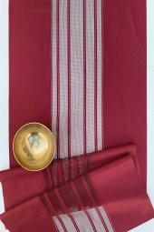Bordo Lazer Kesim Modern Runner - 1