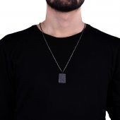 JKMA19042 JANTİ KOLYE ZİRKON TAŞLI ÇELİK TABLET - 3