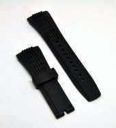 Renn Seiko Velatura Uyumlu Siyah Saat Kordonu - 5