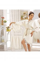 Royal Home Handedan Bornoz Seti 4 Parça - 1