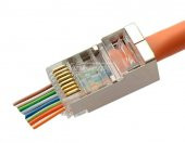 FC5E-5101 YENİ NESİL RJ45 METAL KORUMA KABLO ÇIKŞILI 100 ADET - 1