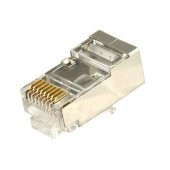 FC6-5101 YENİ NESİL RJ45 METAL KORUMA 100 ADET KABLO ÇIKIŞLI KONNEKTÖR - 2