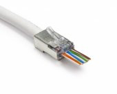 FC6-5101 YENİ NESİL RJ45 METAL KORUMA 100 ADET KABLO ÇIKIŞLI KONNEKTÖR - 4