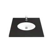 Creavit Tp205 Tezgah Altı Oval Lavabo 40X52 Cm Beyaz - 1