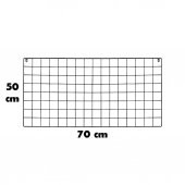 Fotoğraf Askılığı Tel Pano Metal Duvar Askılığı 5 Mandal Hediyeli - 4