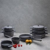 Emsan Perge 26 cm Granit Tava - 2