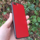 iPhone 7 Renkli Sticker Kaplama Arka Koruyucu Jelatin Film - 1