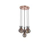 Avonni AV-60161-6T-BSY Siyah Boyalı Modern Avize - 1
