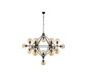 Avonni AV-60163-21BSY Siyah Boyalı Avize - 1