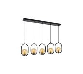 Avonni AV-60180-5Y-BSY Siyah Boyalı Avize - 1