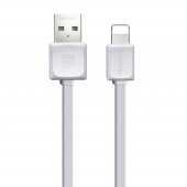 Remax Lightning USB Data Kablo 1mt 2.4A RC-129i Beyaz - 1